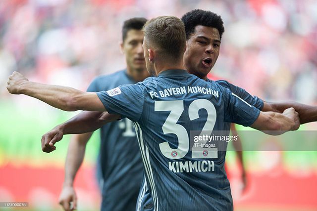 Bayern Munich 18/19 #32 KIMMICH 3rd Awaykit Nameset Printing