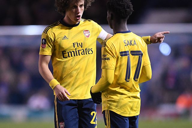 Arsenal 19/20 #77 SAKA AwayKit Nameset Printing