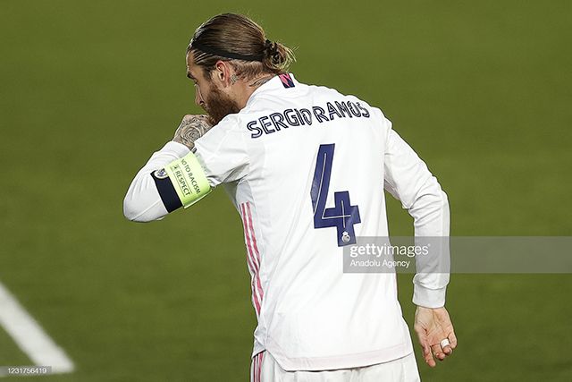 Real Madrid 20/21 #4 SERGIO RAMOS UEFA Champions League