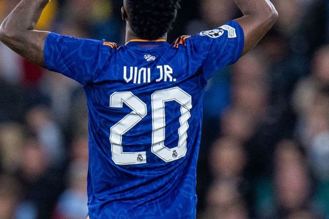 Real Madrid 21/22 #20 VINI JR UEFA Champions League Awaykit / 3rd