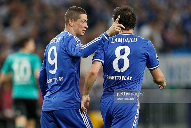 Chelsea 13/14 #8 LAMPARD Champions League HomeKit Nameset