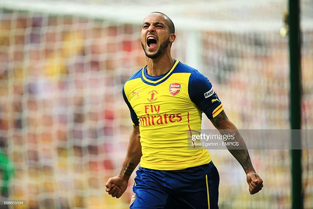 Arsenal 14/15 #14 WALCOTT AwayKit Nameset Printing