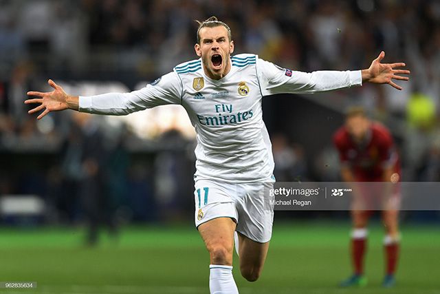 Real Madrid 17/18 #11 BALE UEFA Champions League Homekit Nameset