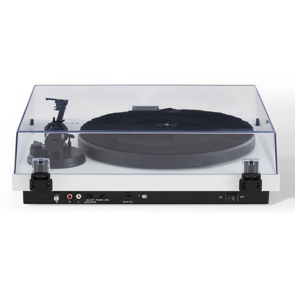 Crosley C6B-WH Belt-Drive Bluetooth Turntable with Adjustable Tone