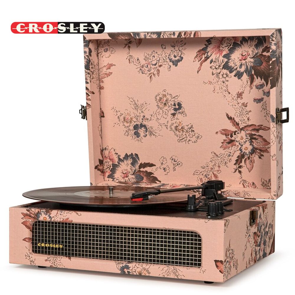 Floral record player