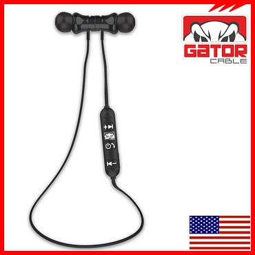 Bluetooth Neck-Clip Earbuds With Microphone (1)