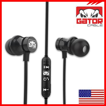 Bluetooth Neck-Clip Earbuds With Microphone (3)