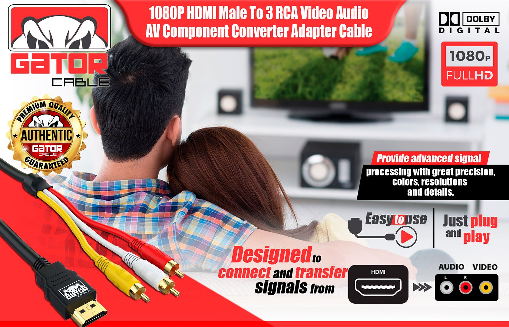 Banner-1080P-HDMI-Male-To-3-RCA-Video-Audio-AV-Component-Converter-Adapter-Cable