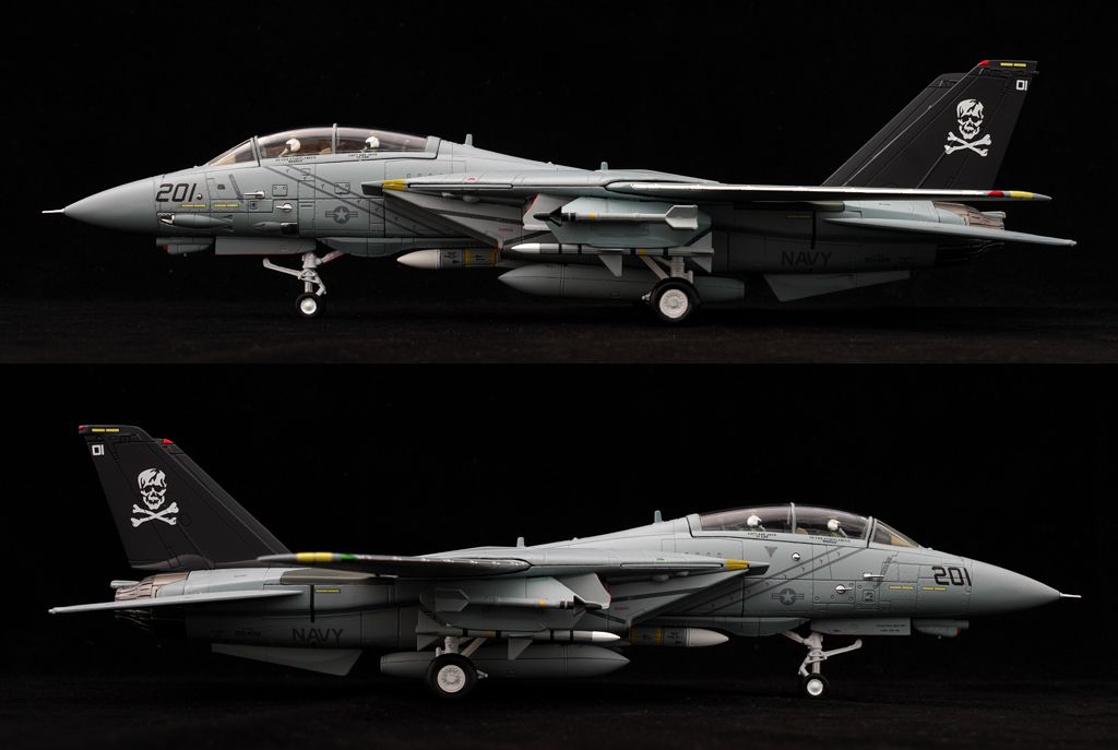 F-14A TOMCAT Jolly Rogers Airplane Profile 