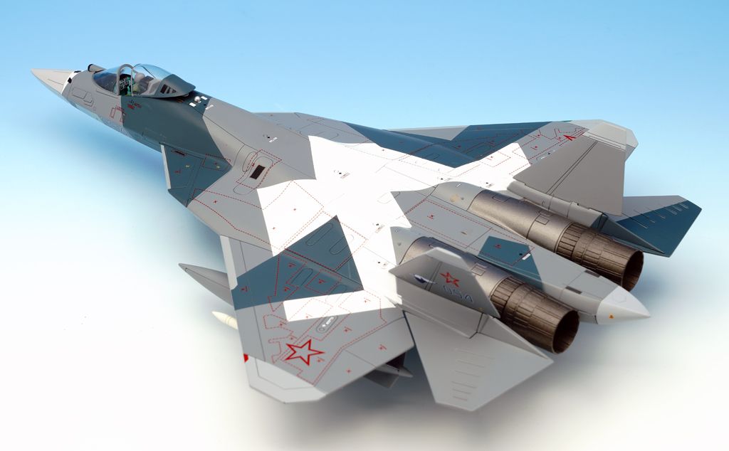 HM Sukhoi Su-57 Felon, Russian AF Blue 054, HA6803 - DA.C