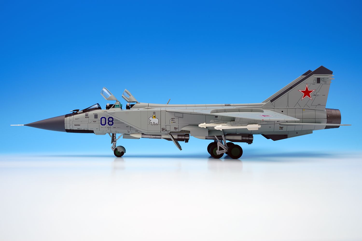 HM MiG-31B Foxhound Russian AF, Blue 08, HA9702 - DA.C
