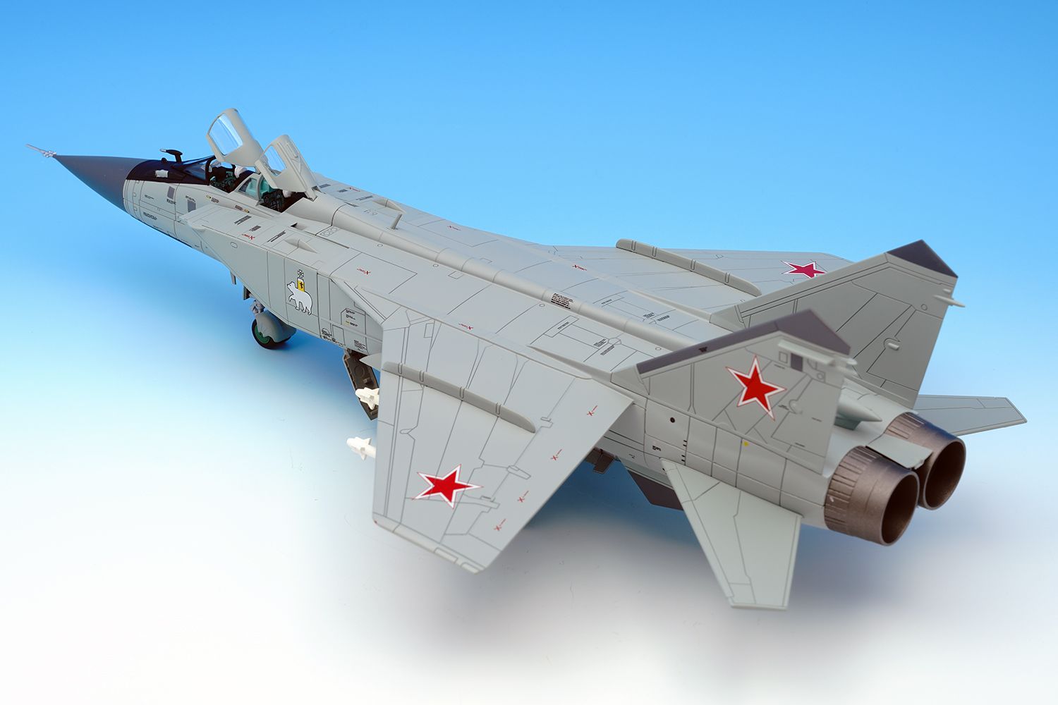 HM MiG-31B Foxhound Russian AF, Blue 08, HA9702 - DA.C HM MiG-31B Foxhound Russian AF, Blue 08, HA9702 - DA.C