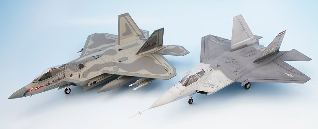 Prototype Aircrafts: YF-22, YF-23, X-32, X-35 - DA.C