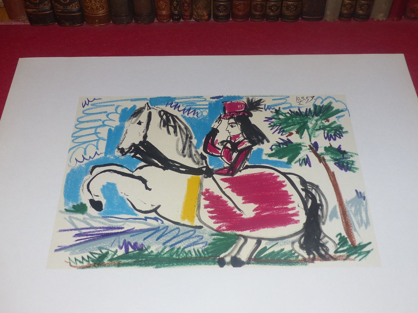 Art 20th Picasso Photolitho La Fierce-yet-Sexy 1961 22 3